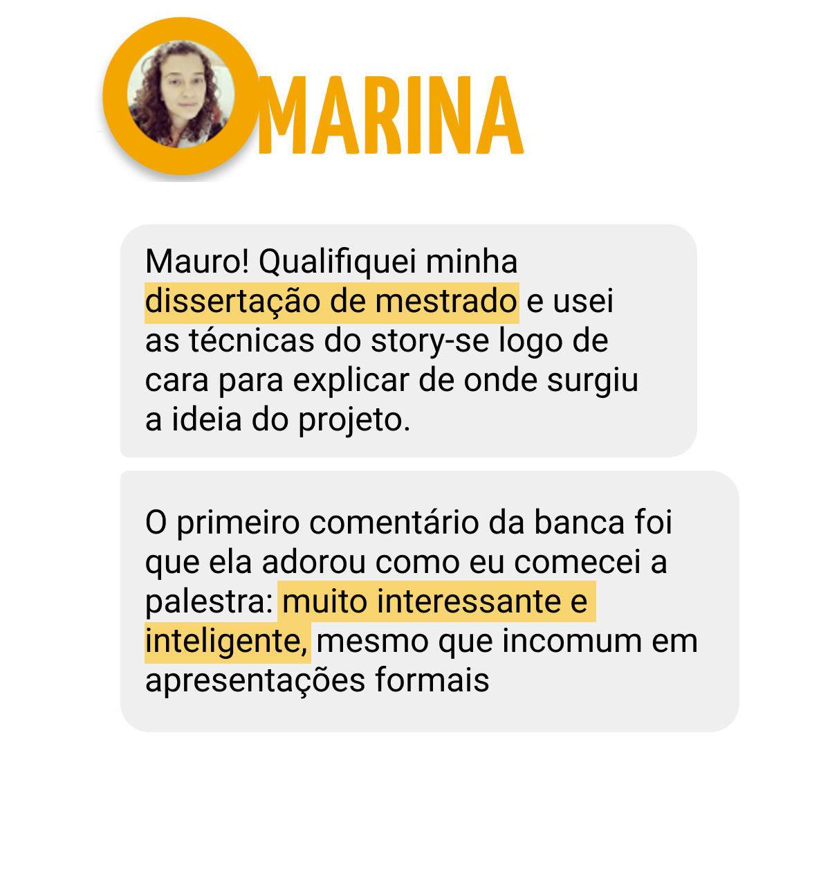 Depoimento Marina