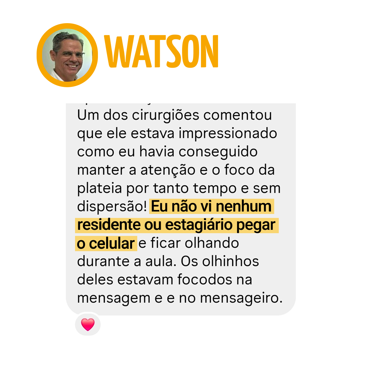 Depoimento Watson